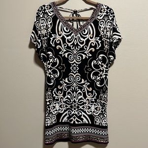 WHBM Tie-Back Dolman Top